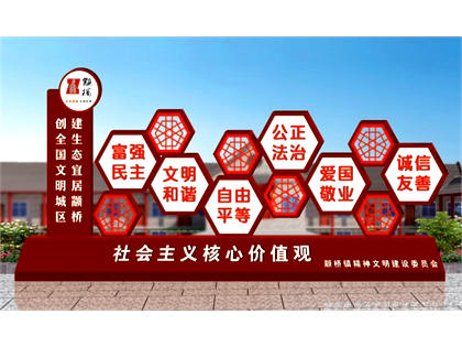 核心價值觀標牌